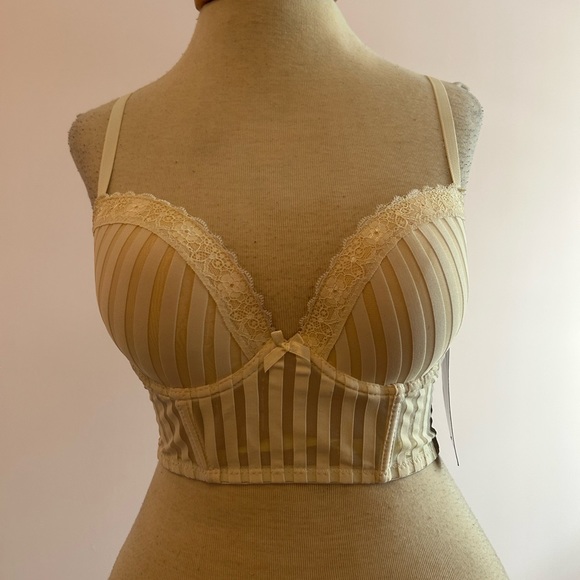 Elena Intimates New York Tops Sexy Padded Pushup Corset Bustier